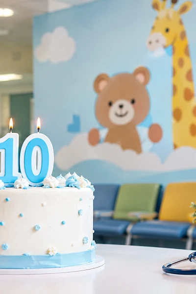 День рождения Детской поликлиники – 10 лет в пути!
